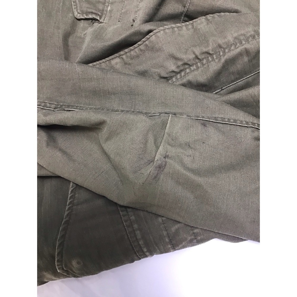 VTG US Army Field Jacket OG-107 Coat Cold Weather Military XS Short M65 USA 80's - Picture 9 of 10
